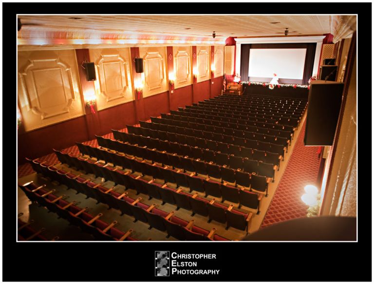 Inside the Grand Theater, East Greenville, PA