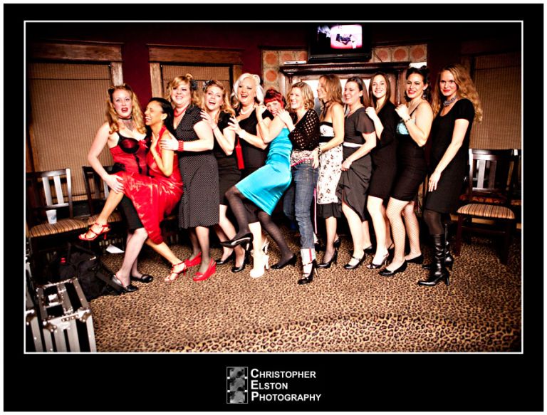 The girls from the calendar